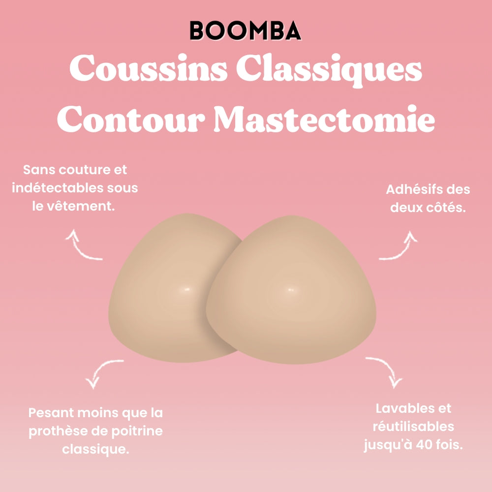 Coussins Classiques Contour Mastectomie