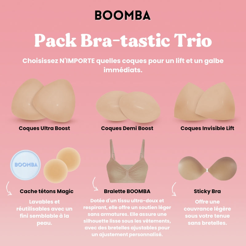 Pack Bra-tastic Trio