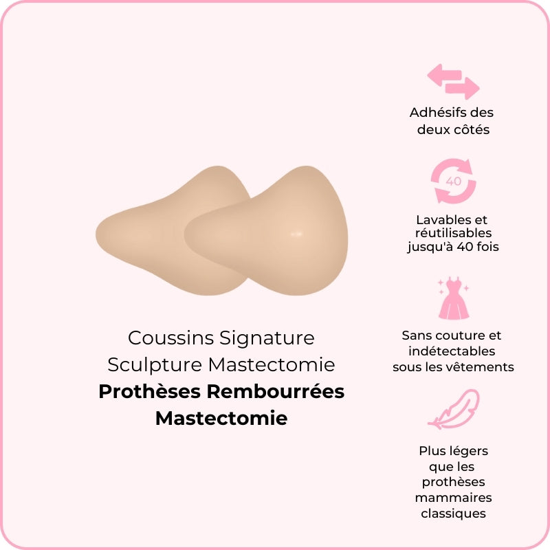 Coussins Signature Sculpture Mastectomie