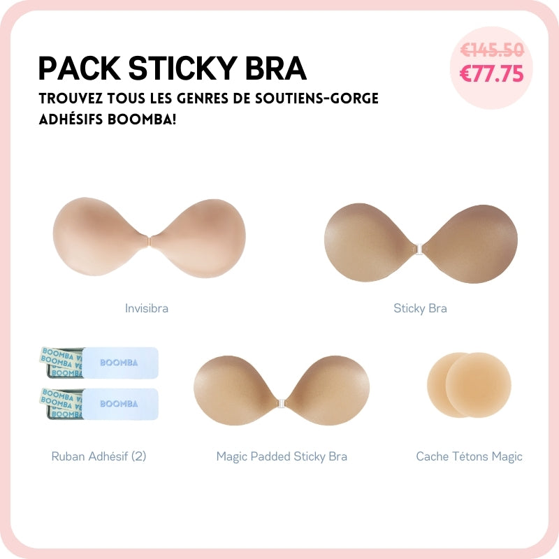 Pack Sticky Bra